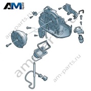 Механизм зеркала правый Ауди A7 (4K) 2018-2026 4K8857410D9B9