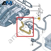 Соединительный шланг VAG 06K133595