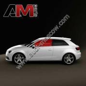 Оригинальное водительское стекло Audi A3 Sportback 8V3845201A