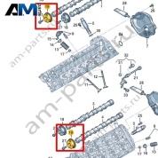 Регулятор фаз газораспределения VAG 07L109084G