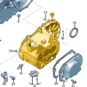 Картер коробки передач VAG 02T301103BF