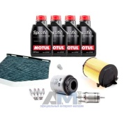 Набор ТО-2/4 для Фольксваген Джетта 1.4 TSI 122 л.с. с маслом Motul 5W30