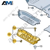 Усилитель подножки Volkswagen id-Buzz 2023-2024 1T3863234B