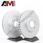 Передние тормозные диски TRW для Audi A4 (B8) (1.8-2.0) DF4866S