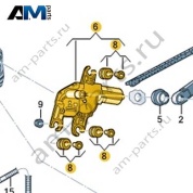 Мотор очистителя заднего стекла VAG 19D955711 на Volkswagen 2021-2026