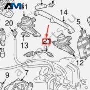 Лямбда зонд A0035427118 Mercedes S-class W221