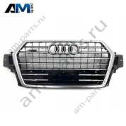 Решетка радиатора (темный хром) Ауди Q7 4М (рестайлинг) 4M0853651JRN4
