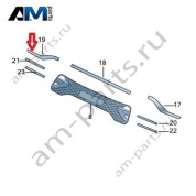 Молдинг решетки радиатора справа сверху Volkswagen Тигуан 57G853765J041