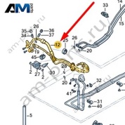 Трубопровод хладагента Audi A8 (D4) 2014-2017 4H1260713AB