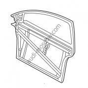Рама окна двери передняя правая Ауди А6 (C5) 4B0837754D03C