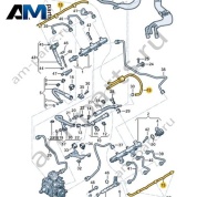 Обратный трубопровод VAG 059130218AT