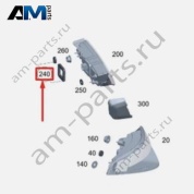 Уплотнитель фонаря A2238262700 Mercedes S-class W223