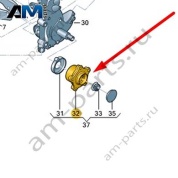Ступица с подшипником Audi A6 (C8) 2019-2024 4K0501611
