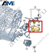 Исполнительный электродвигатель VAG 0ME341601