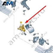 Опора Audi A6 (C7) 2015-2018 4G0199308AC