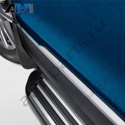 Комплект порогов (с передним брызговиком) Фольксваген Тигуан II (2020-2025) 5NA071691A