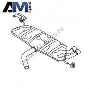 Задний глушитель на Гольф 6 1.4 CAXA 5K6253609S