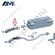 Маслопровод АКП слева на Mercedes W465 AMG G63 (M177) A4652700200