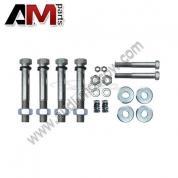 Оригинальный комплект крепежа переднего бампера Audi A1 (8X) 8X0098623A