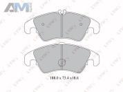 передние тормозные колодки BD1219 (LYNXauto) для автомобилей VAG