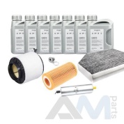 Оригинальный комплект ТО-2/4 для Ауди А7 (4G) 3.0TDI (2011-2014) VAG LL 3 (допуск 504/507)