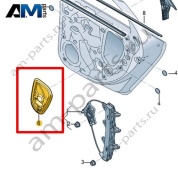 Накладка Volkswagen Jetta VII 2020-2024 17A839915A