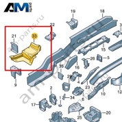 Консоль Volkswagen id-Buzz 2023-2024 1N3813981