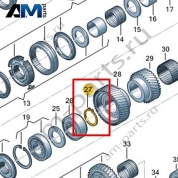 Комплект стопорных колец VAG 0F6398152