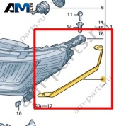 Уплотнитель Volkswagen id-Buzz 2023-2024 1T3941120