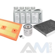 Оригинальный комплект ТО-1/3 на Polo Sedan 1.4 TSI с угольным фильтром (масло LL3 с допуском 504/507)