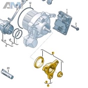 Ремкомплект для фланца привода VAG 02D598289C