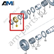 Игольчатый подшипник без внутреннего кольца VAG 0CK311328B