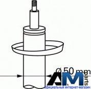 Амортизатор передний 32M74A (BOGE) для автомобилей VAG аналог 1K0413031BG