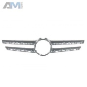 Решетка радиатора 2-х полосная (Цвет- IRIDIUM SILVER MATT) на Mercedes E W213 (2016-2023) A21388802609982