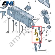 Опора Volkswagen id4/id5 2021-2024 11A804749