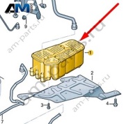 Адсорбер Audi A8 (D5) 2018-2024 4N0201801C