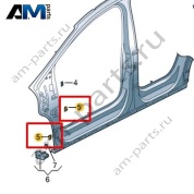 Кронштейн крыла Volkswagen id4/id5 2021-2024 11A810413