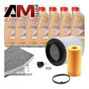 Набор ТО-1/3 для Ауди А8 3.0TFSI (310 л.с.) с маслом Castrol 5W30 (504/507)