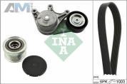 Комплект ремня с натяжителем (INA) 529048320 для BMW 5 серия (F10) 2011-2013 520i