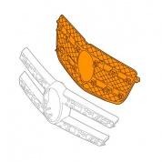 Решетка радиатора A1668850054 Mercedes GL X166
