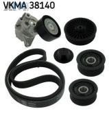 Комплект замены ремня генератора SKF (VKMA38140) для Audi A8 (D4) 2010-2017 3.0TDI