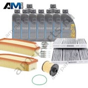 Комплект фильтров ТО-2 для Mercedes AMG S 63 с маслом 5W40 МB 229.5