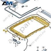 Рама люка с приводом 8MG877049 для Audi Q5L 2024-2026