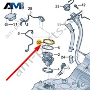 Опорное кольцо Audi A8 (D5) 2018-2024 4N0201921