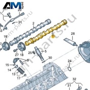 Распределительный вал VAG 07L109101BQ