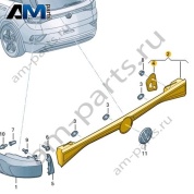 Светодиодный задний фонарь Volkswagen id4/id5 2021-2024 11A945276D