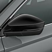 Накладки зеркал заднего вида (чёрный металлик) Шкода Карок 57A072530