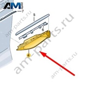 Ручка задней правой двери 8B3837208GRU на Ауди А6 С9 2025-2026