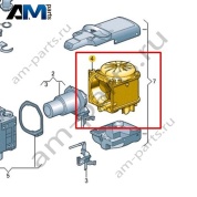 Вентилятор с блоком управления VAG 1K0815020S