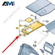 Вставная планка Audi A7 (4G) 2015-2018 4G8863373A